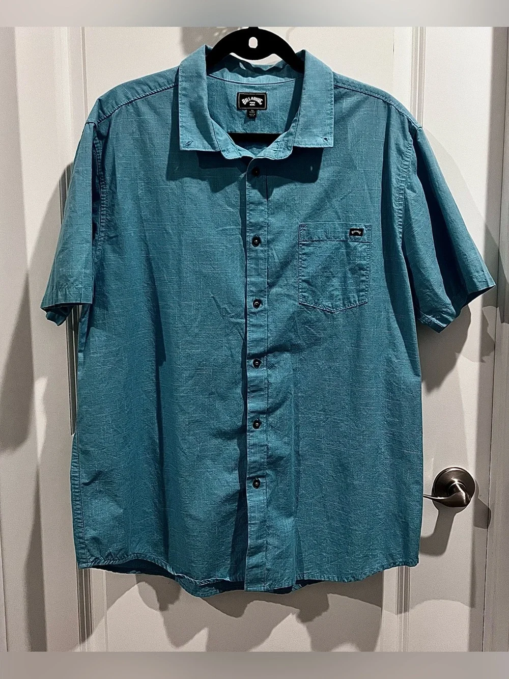 Billabong Victoria Short Sleeve Shirt in the absinthe teal